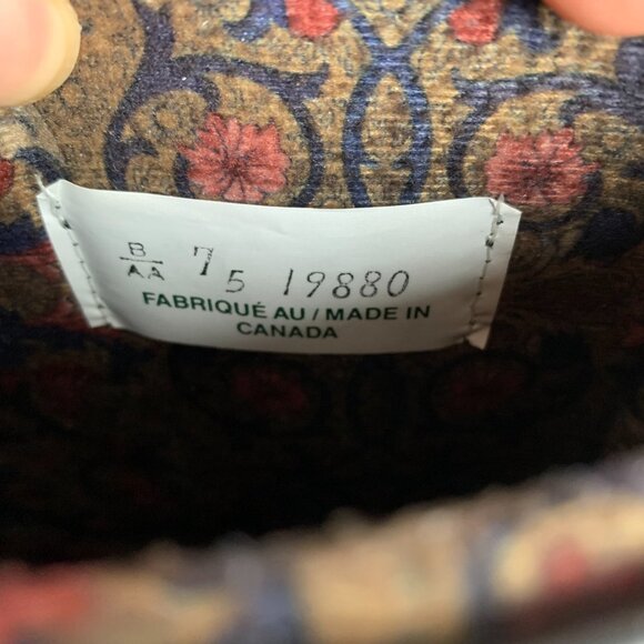 Vintage 80s Black Leather Retro Boots Black 7 Mid Calf Mid Low Kitten Cone Heel - Picture 11 of 16